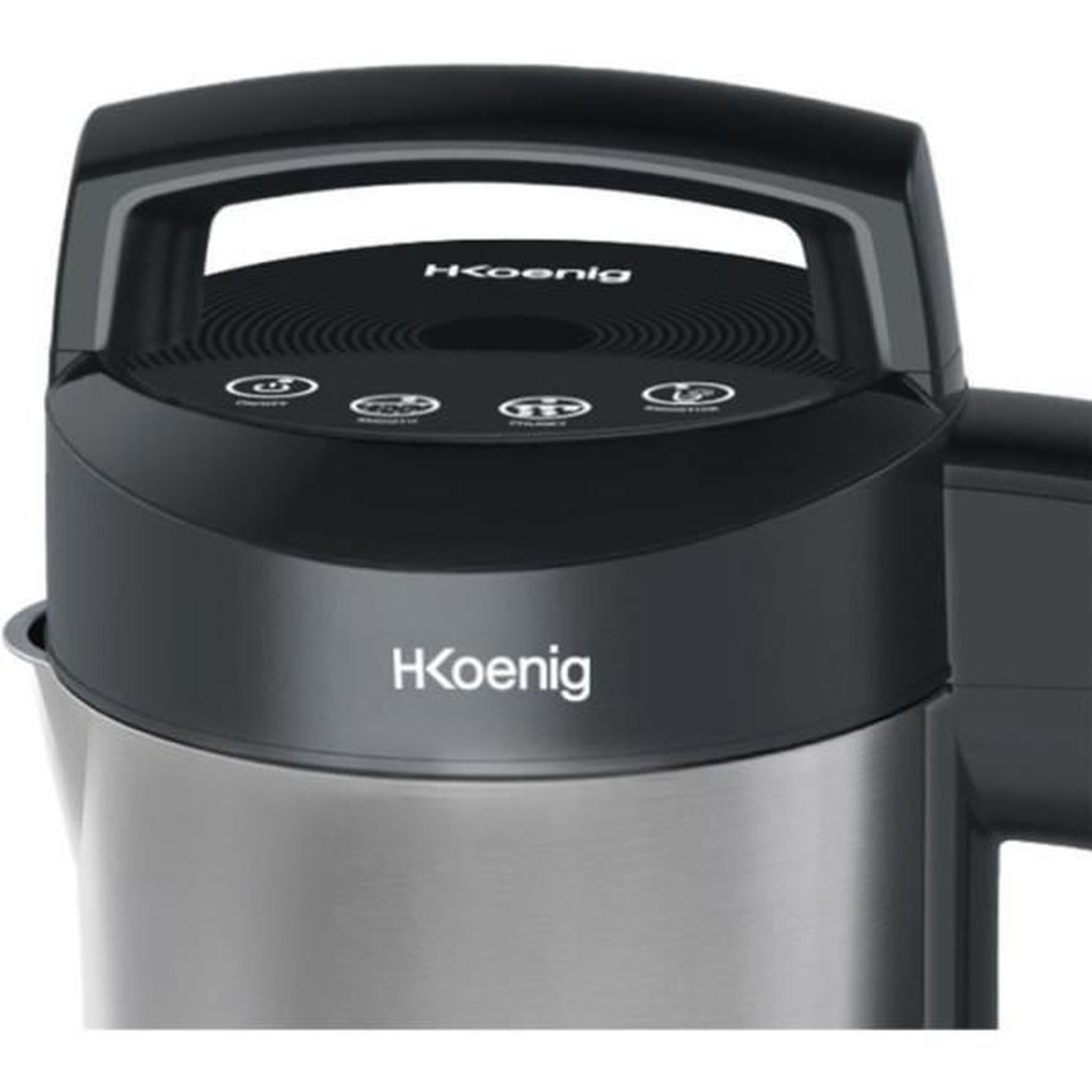 Voir la diapositive 4 : HKOENIG Blender  chauffant - H.Koenig - MXC20 - 850 W - 1,1 L - Inox - 2 programmes de cuisson - noir