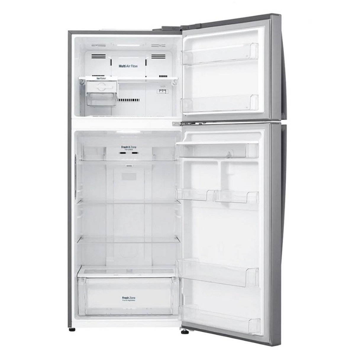 LG Réfrigérateur 2 portes 70cm 438l nofrost - gtf7043ps