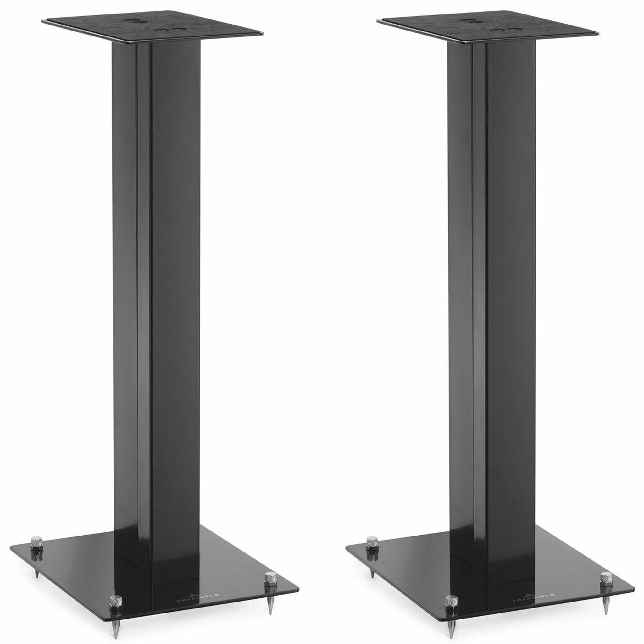 Voir la diapositive 4 : Triangle Support enceinte s02 noir (la paire)