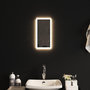 Voir la diapositive 3 : VIDAXL Miroir de salle de bain a LED 20x40 cm