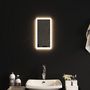 Voir la diapositive 3 : VIDAXL Miroir de salle de bain a LED 20x40 cm
