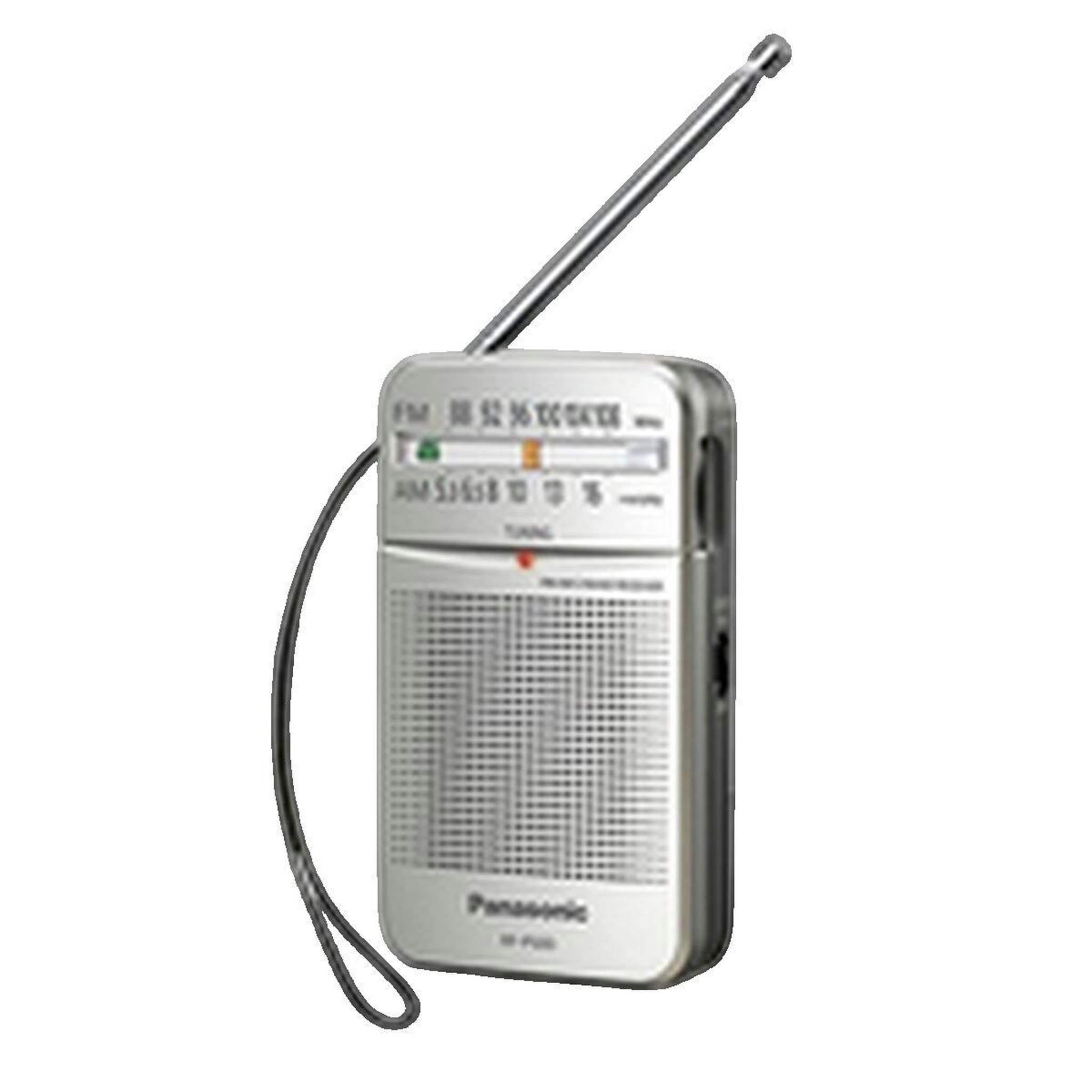 Voir la diapositive 2 : Panasonic Corp. Radio portable Panasonic numérique argenté RF-P50DEG-S