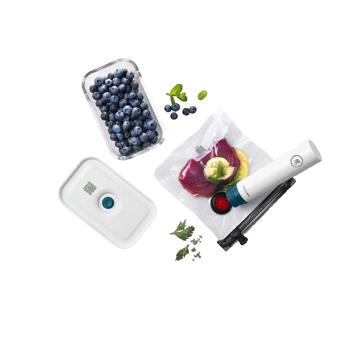 ZWILLING Pompe à vide Zwilling Fresh & Save compacte et moderne