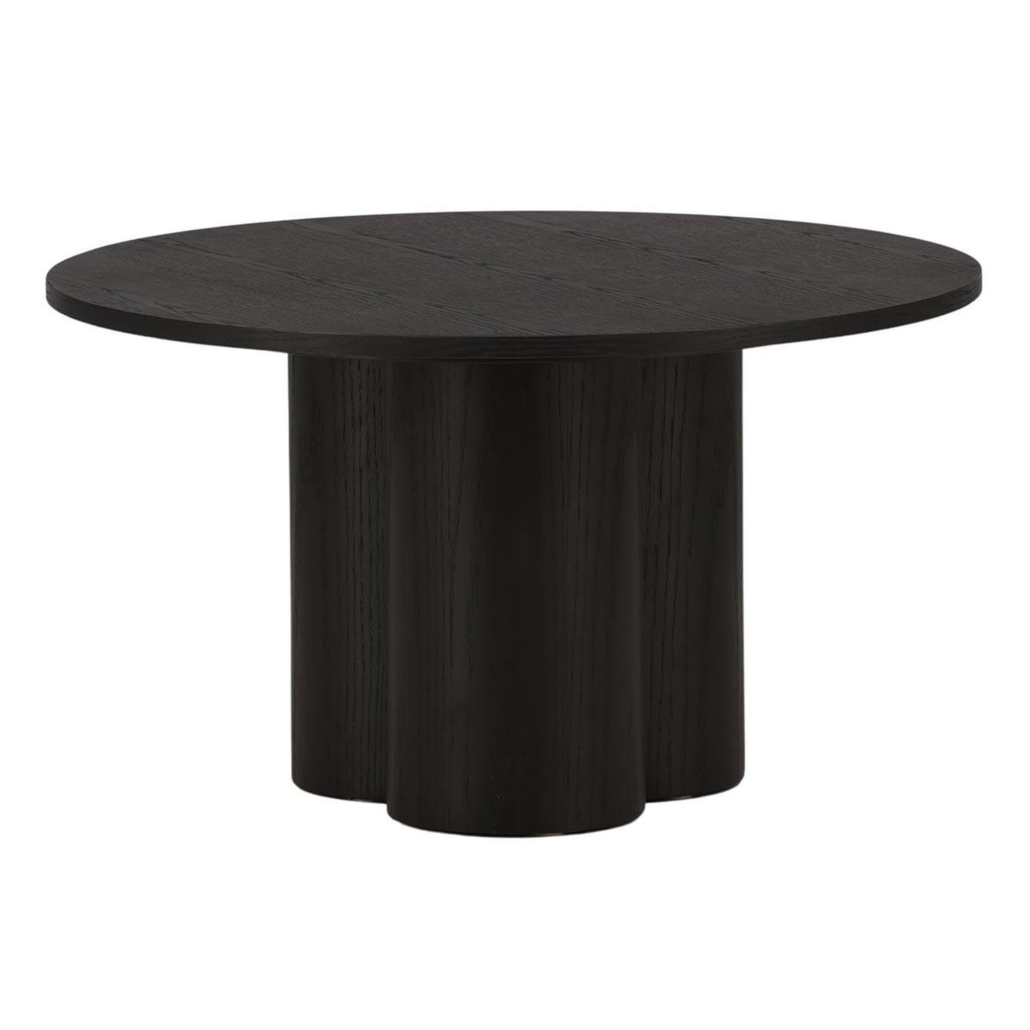 Paris Prix Table basse ronde  olivia  80cm noir