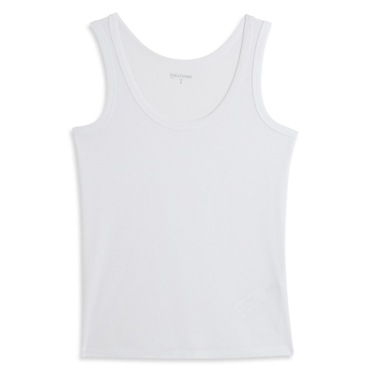 INEXTENSO Débardeur blanc femme