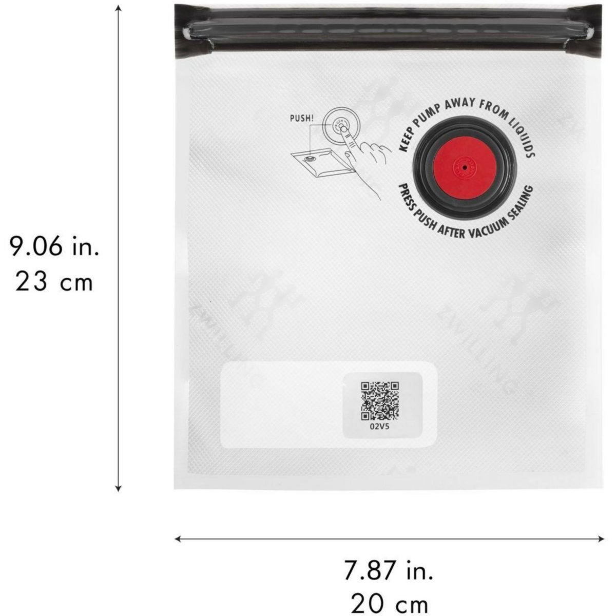 ZWILLING Sachets sous vide sacs sous vide - S - 10 pcs
