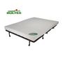 Voir la diapositive 3 : BULTEX BULTEX Banquette BZ BECCI 3 places - L 142 x P 101 cm - Tissu noir