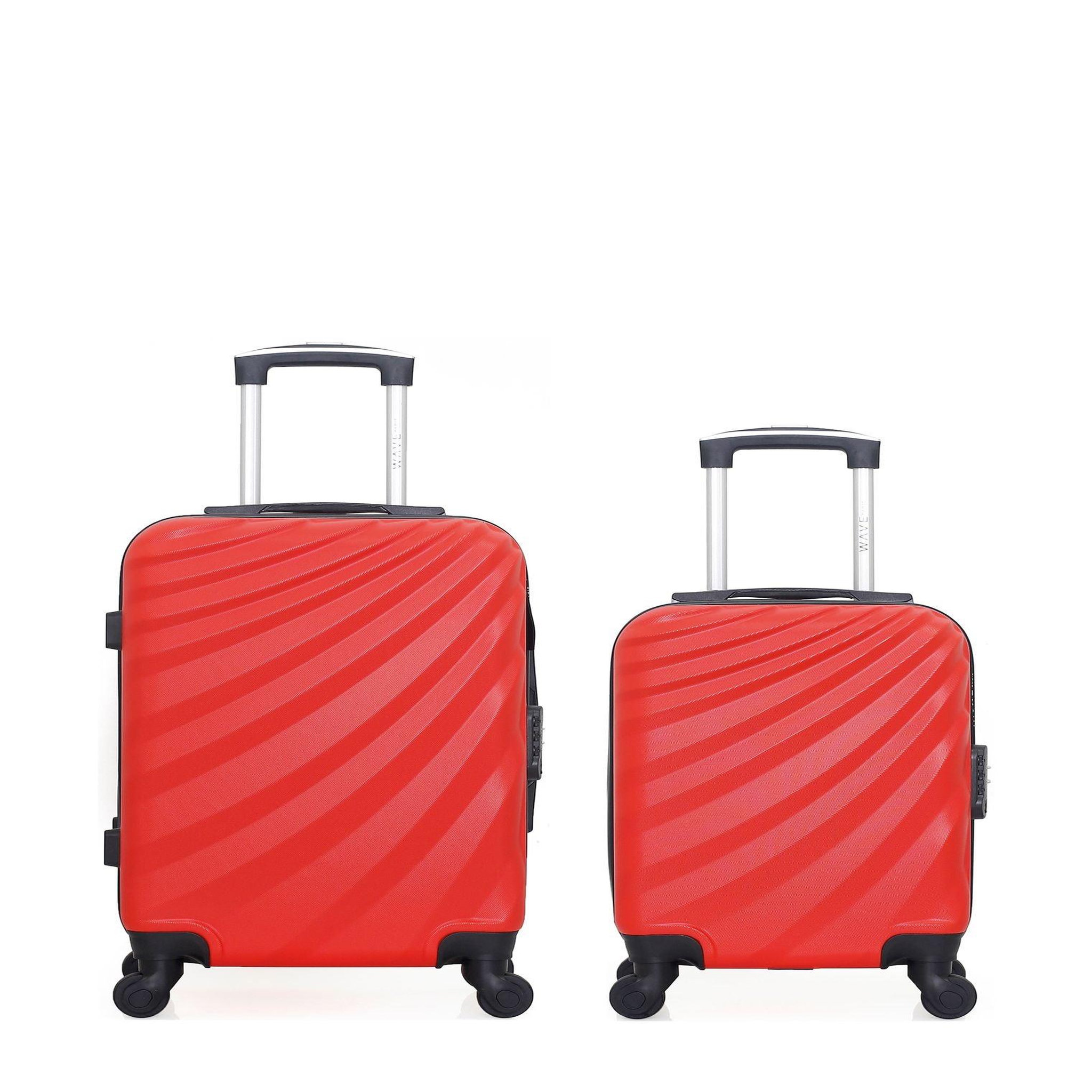 WAVE PARIS WAVE PARIS - LOT DE 2 - Valises cabine et cabine XXS DANUBE