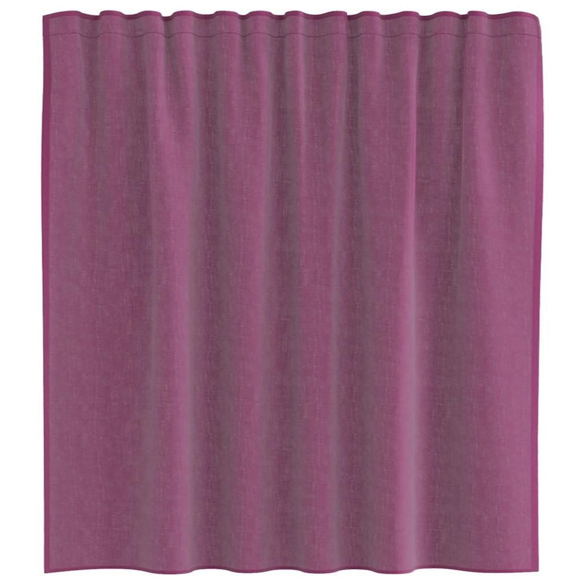 VIDAXL Rideaux en voile avec boucles 2 pcs violet 140x140 cm