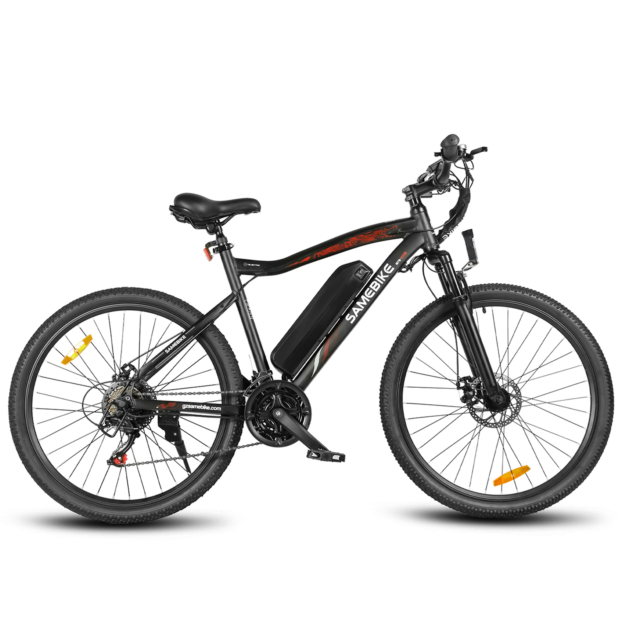 Voir la diapositive 3 : SAMEBIKE Vélo électrique de banlieue SAMEBIKE SY26-II, 500 W