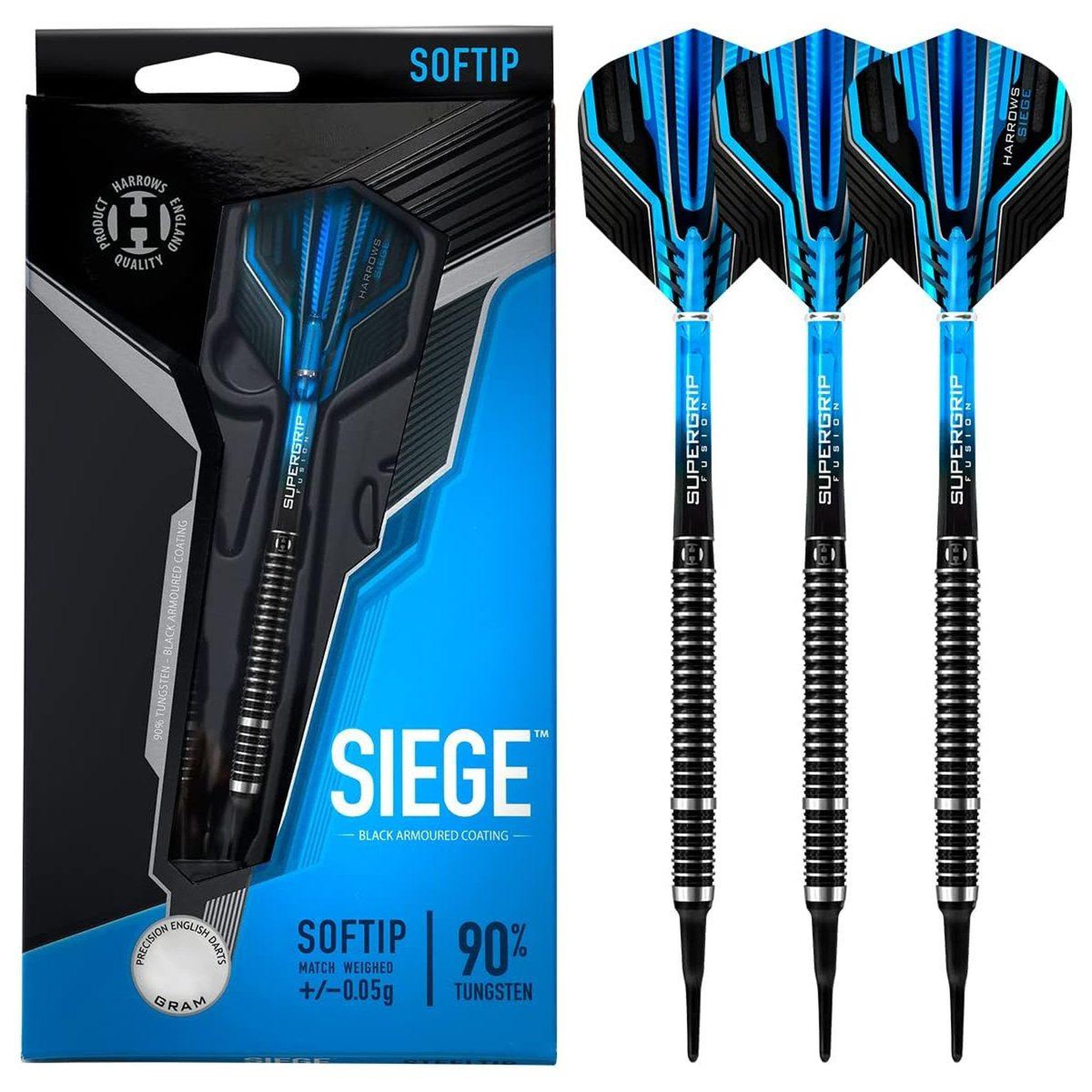 Harrows Fléchettes siege 90 soft 18g r