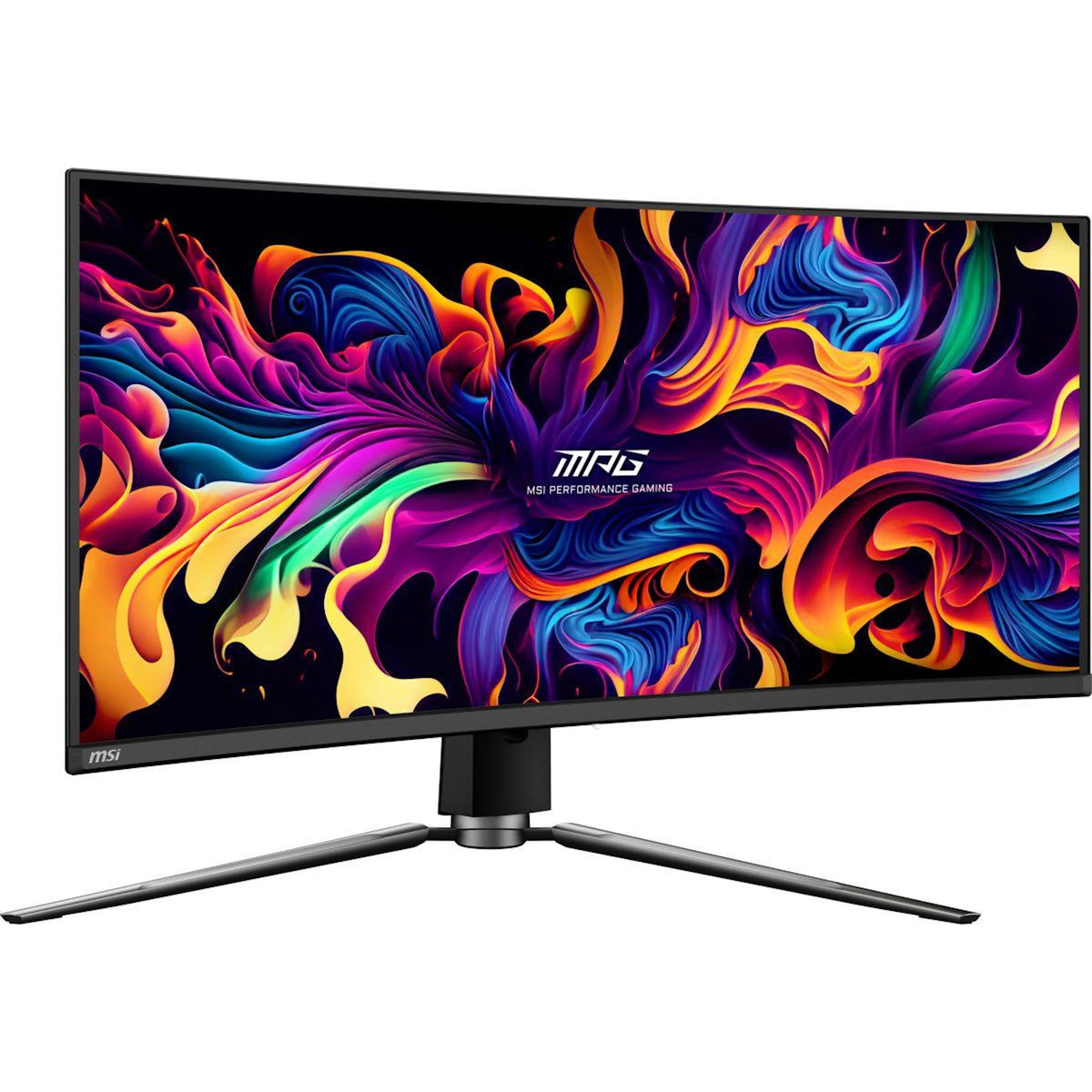 MSI Ecran PC Gamer MPG 341CQPX 34  Incurvé 1800R UWQHD 240Hz QD-OLED HDMI 2.1 USB-C 90W Adaptive-Sync