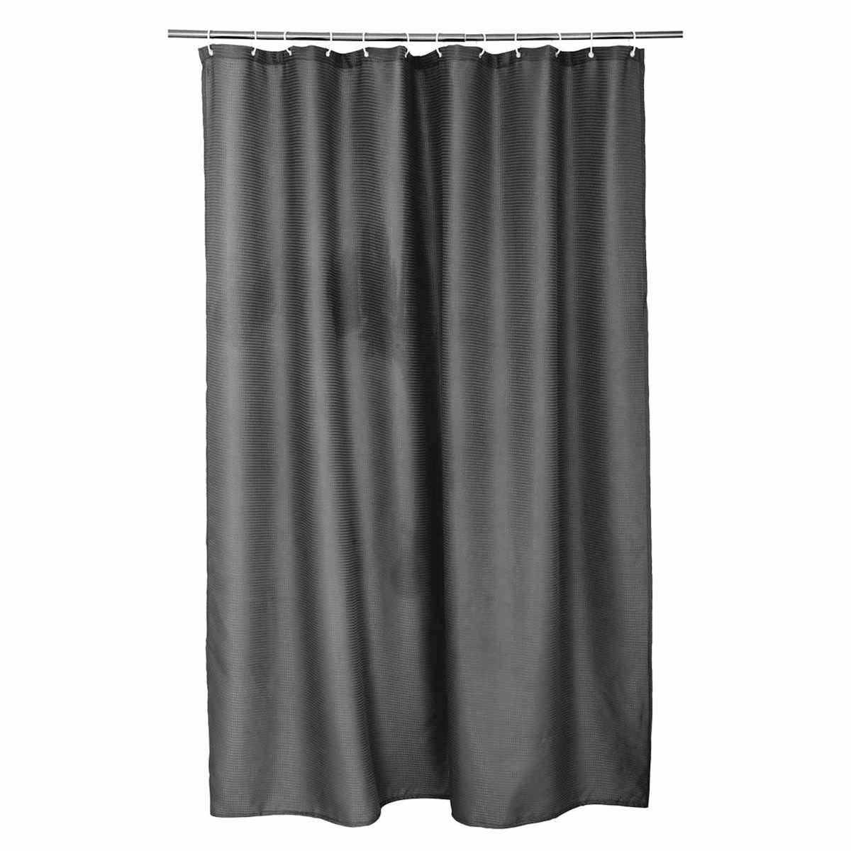 Paris Prix Rideau de Douche  Quartz  180x200cm Anthracite