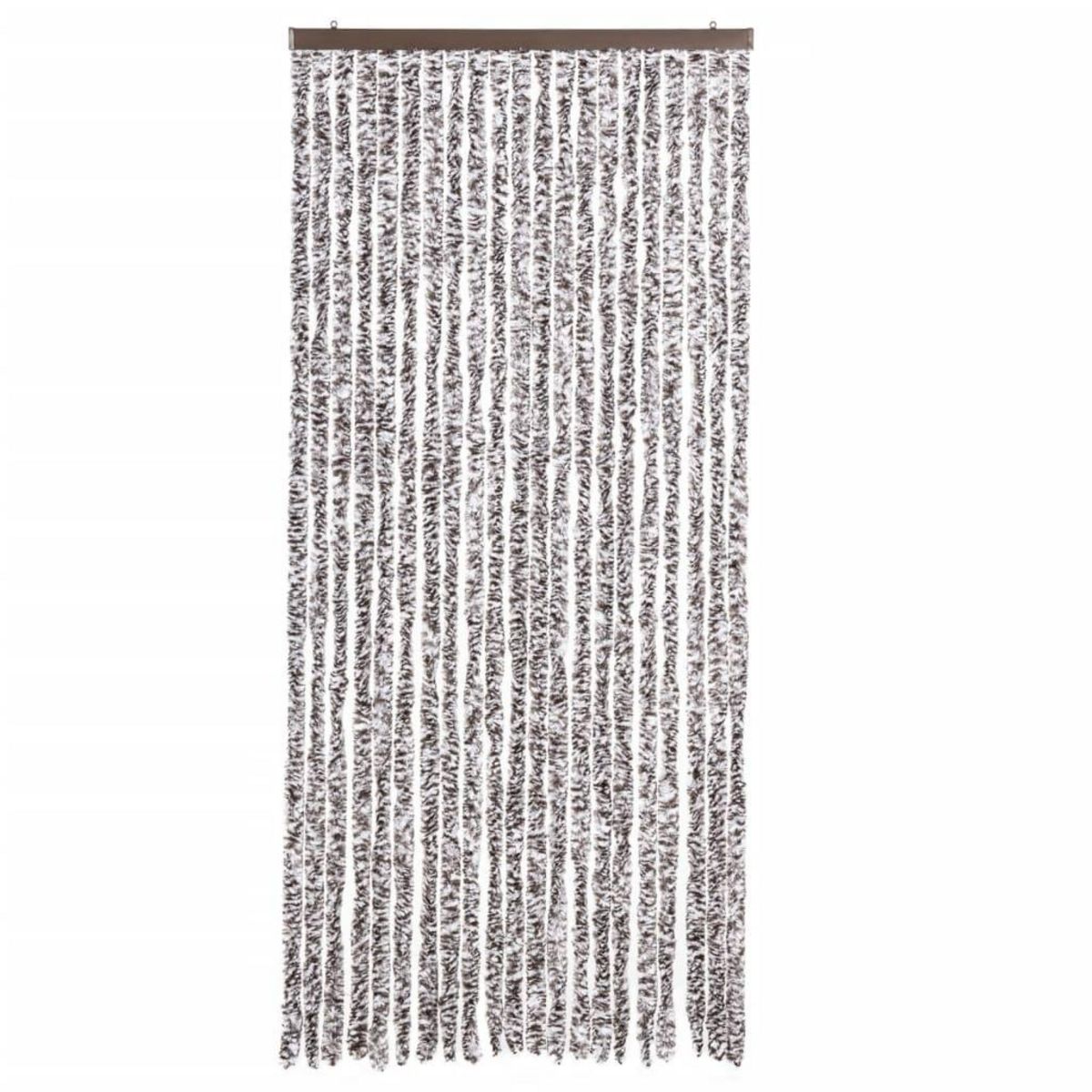 VIDAXL Moustiquaire Marron et beige 90 x 220 cm Chenille