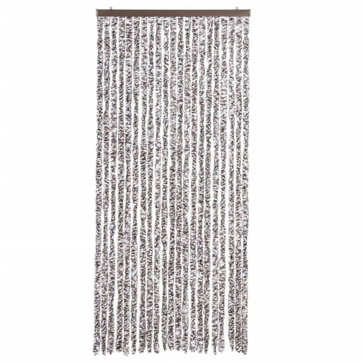 VIDAXL Moustiquaire Marron et beige 90 x 220 cm Chenille