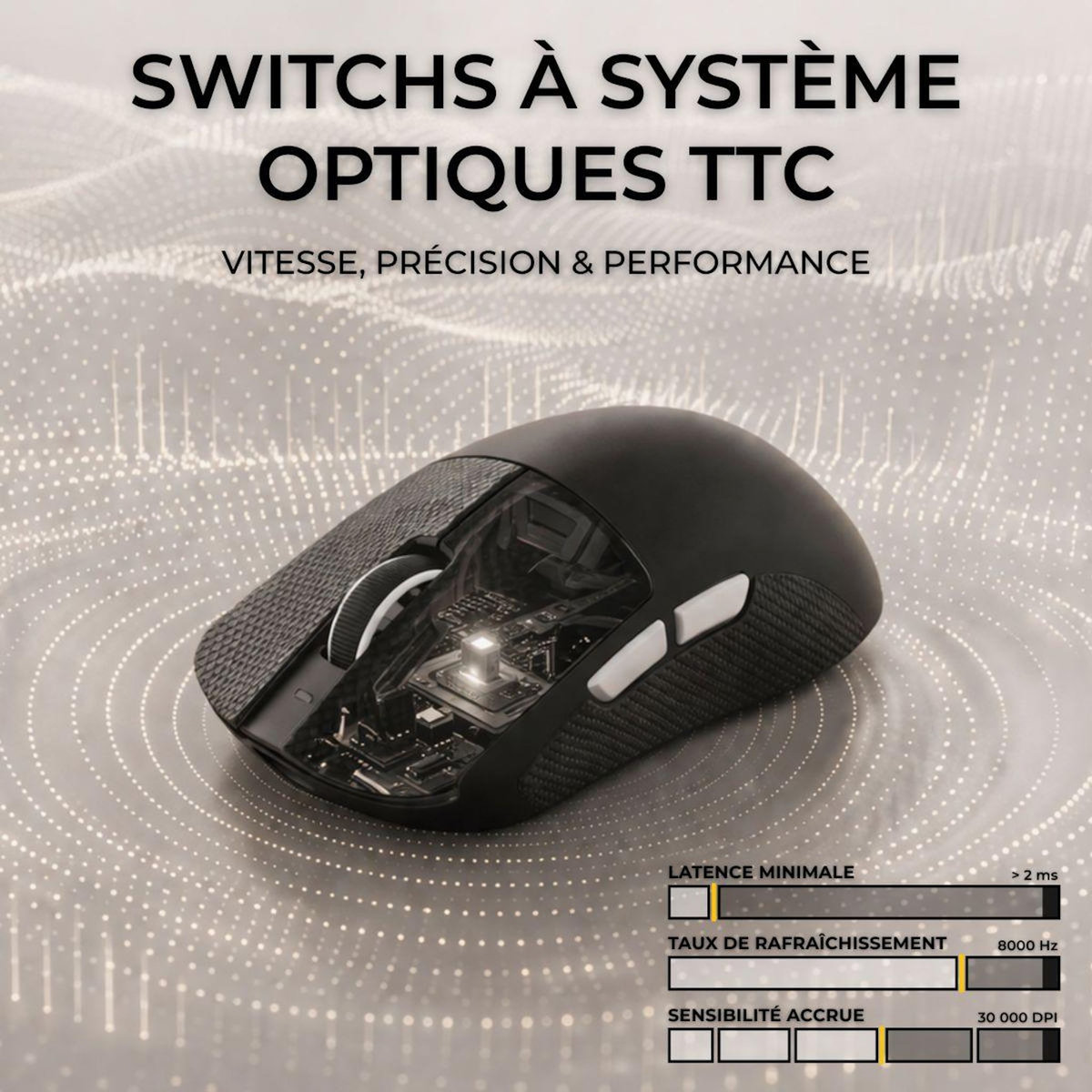 THE G-LAB Souris Gamer Sans Fil KULT ELITE M150
