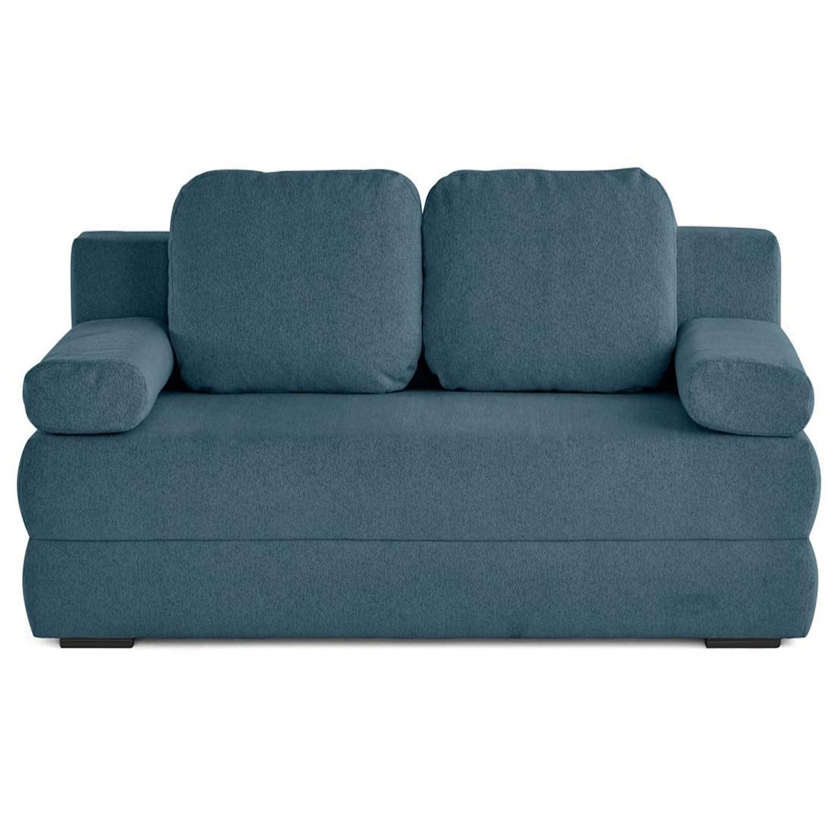 BEST MOBILIER Nora - canapé 3 places convertible avec coffre en tissu texturé
