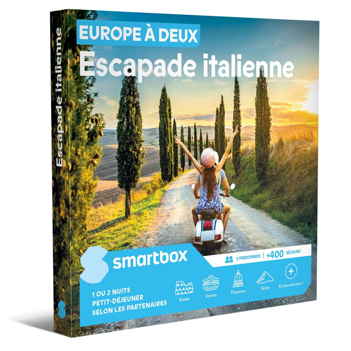 Smartbox Europe à deux - Escapade italienne - Coffret Cadeau Séjour
