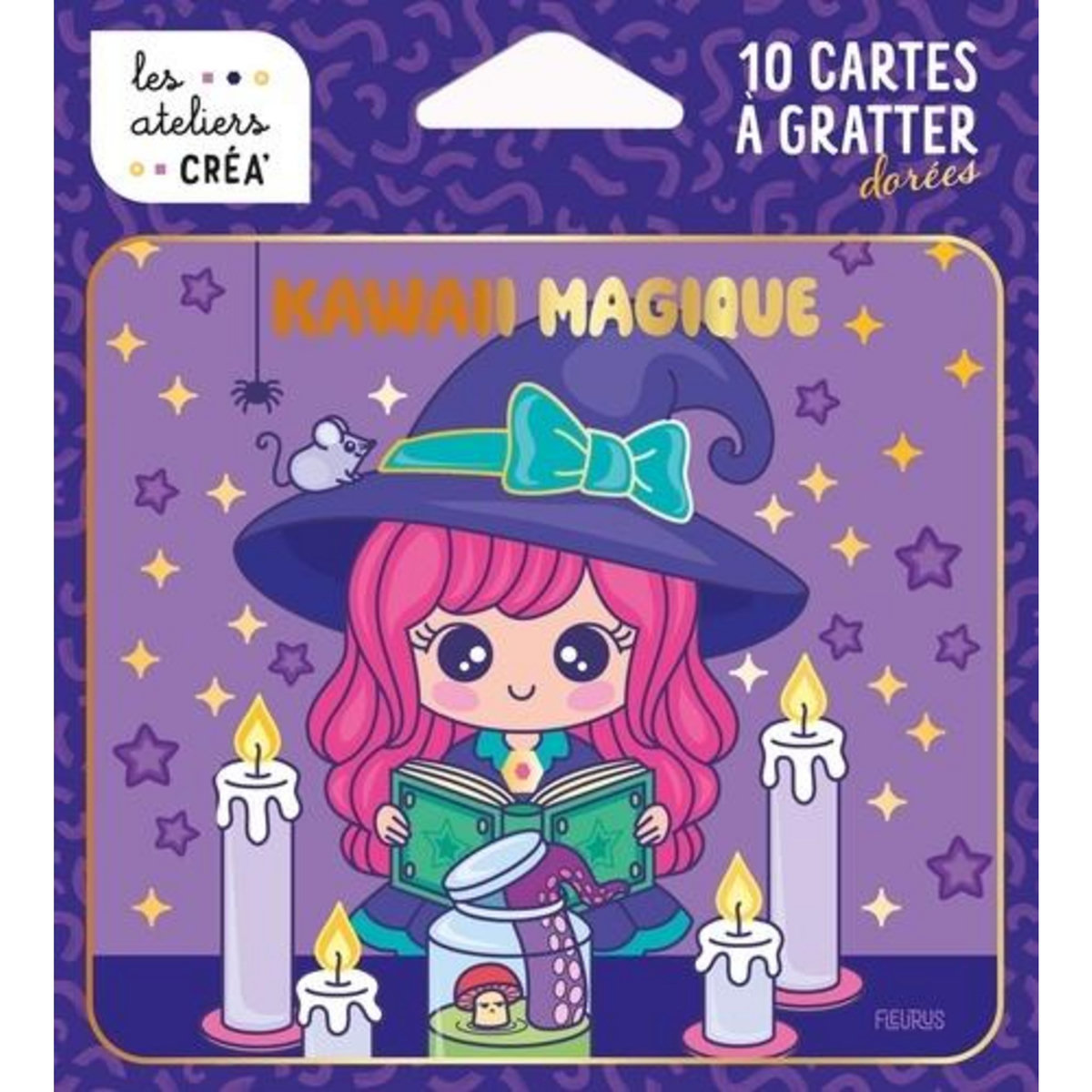 KAWAII MAGIQUE. 10 CARTES A GRATTER DOREES, Jezewski Mayumi