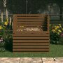 Voir la diapositive 3 : VIDAXL Composteur Marron miel 100x100x102 cm Bois massif de pin