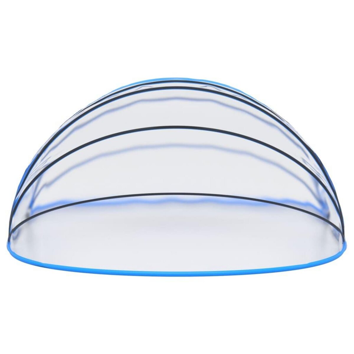 VIDAXL Dome de piscine ovale 530x410x205 cm
