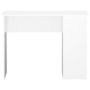 Voir la diapositive 4 : VIDAXL Bureau Blanc brillant 100x55x75 cm Bois d'ingenierie