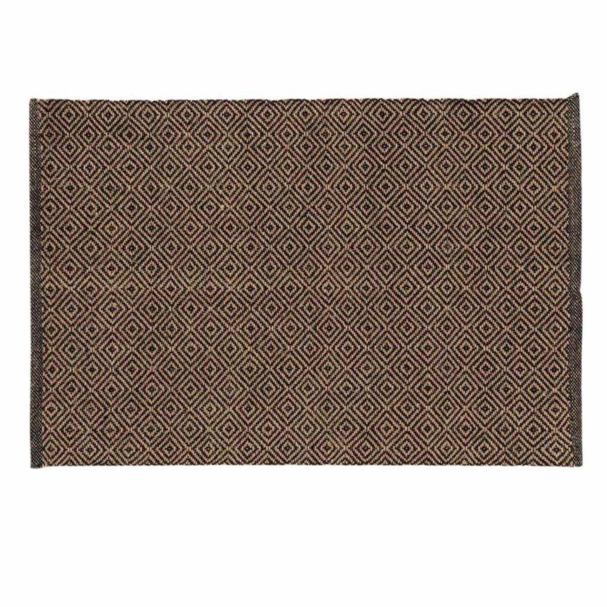 Voir la diapositive 1 : Douceur d'Intérieur Tapis déco en jute  livio  60x90cm noir