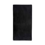 Paris Prix Tapis de Bain Fait à la Main  Rabbit  Gris Foncé. Coloris disponibles : Noir