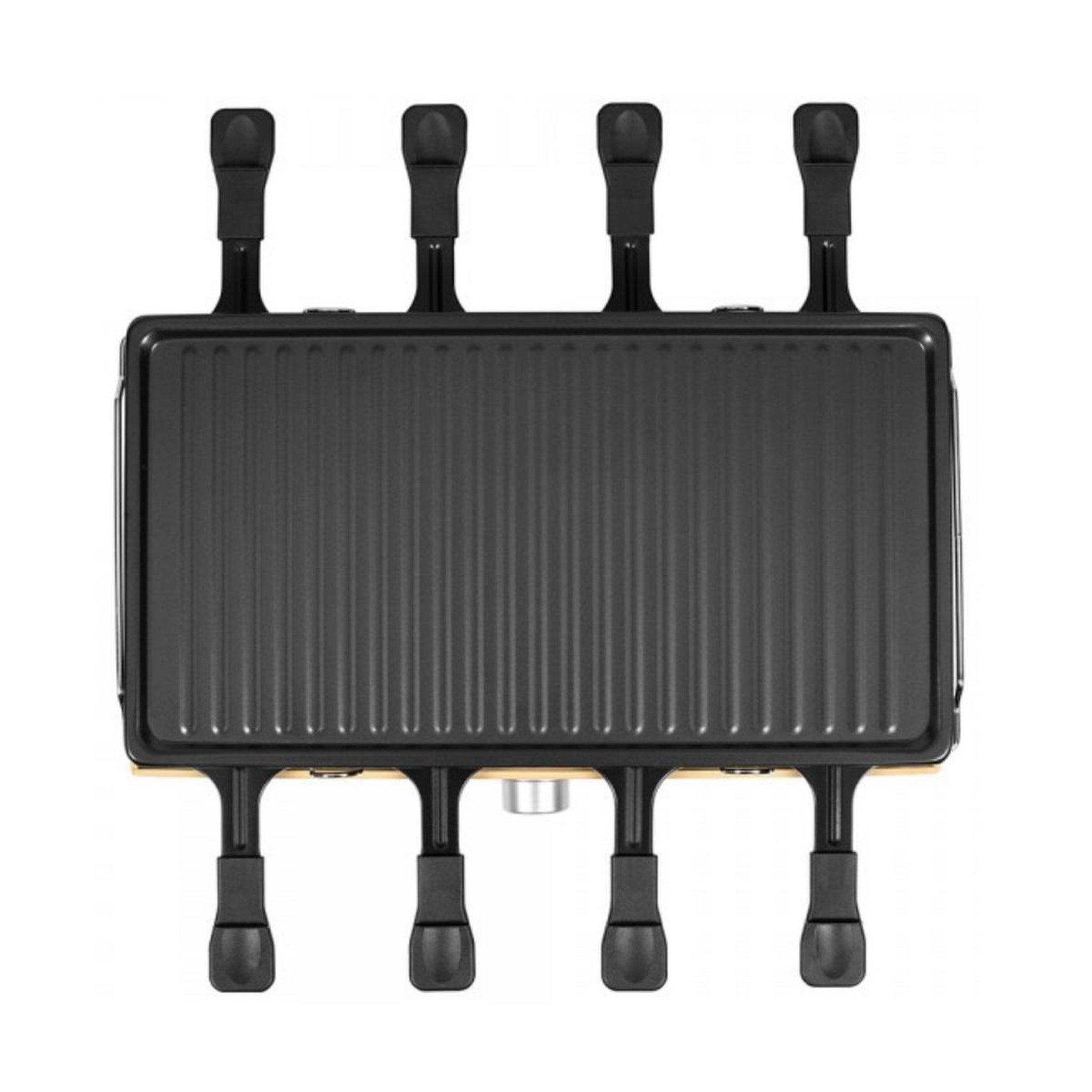 Voir la diapositive 3 : LIVOO Appareil à raclette 8 personnes 1400w - DOC336