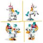 Voir la diapositive 5 : LEGO Creator 31140 - La licorne magique, Jouet Transformable, Hippocampe en Paon en Arc-en-Ciel avec Licorne