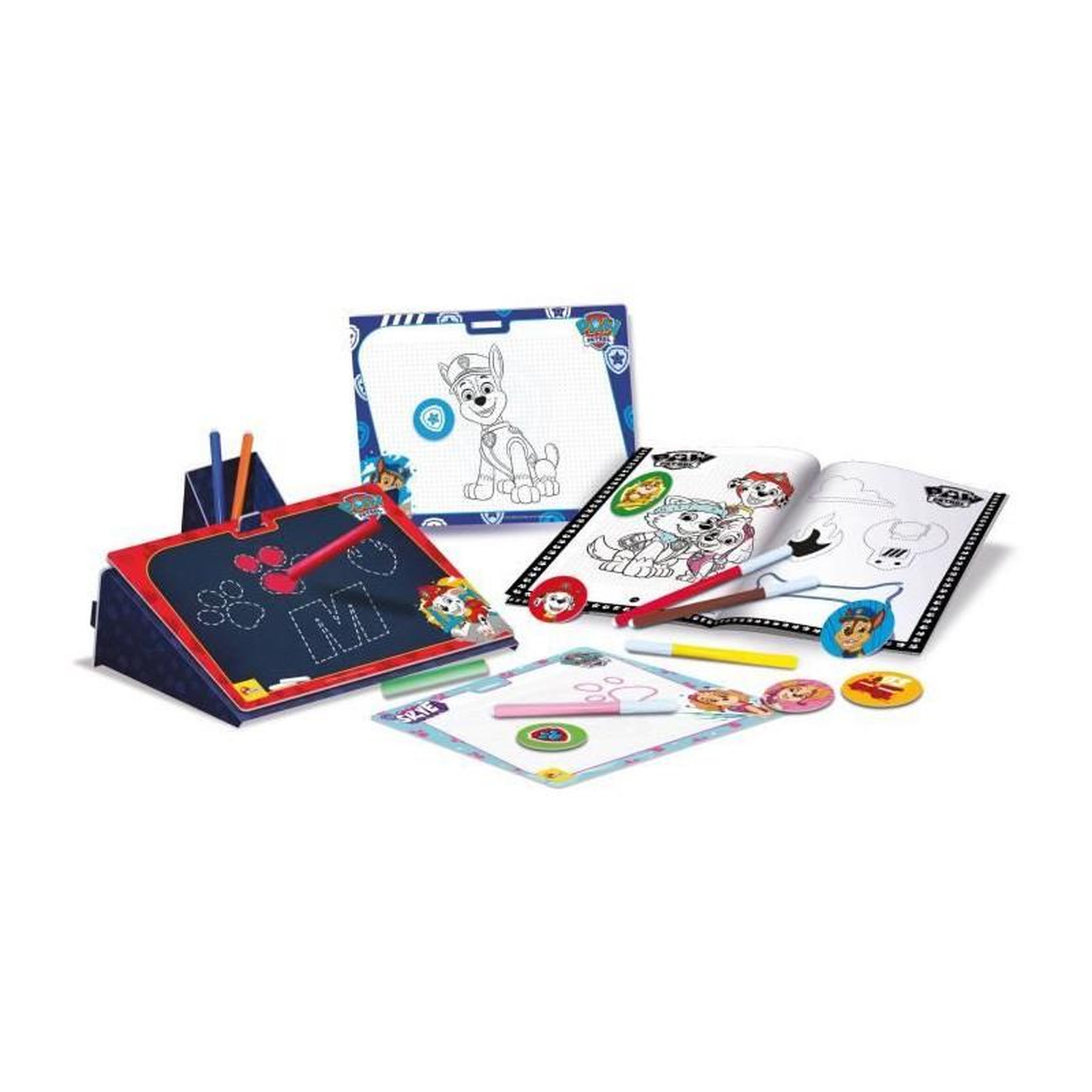 Voir la diapositive 4 : LISCIANI GIOCHI Sac a dos coloriage et école de dessin - Paw Patrol - LISCIANI
