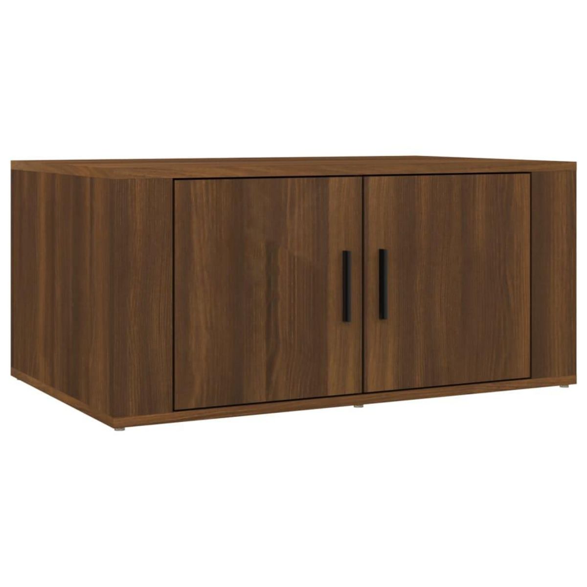VIDAXL Table basse Chene marron 80x50x36 cm Bois d'ingenierie