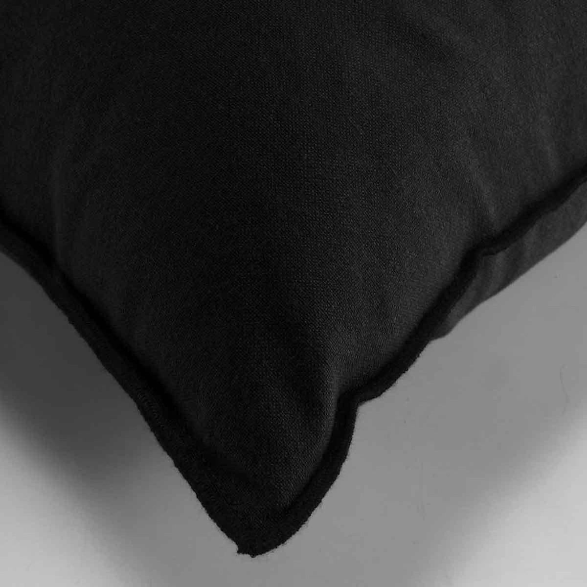 Paris Prix Coussin Déco  Mistraline  50x50cm Noir