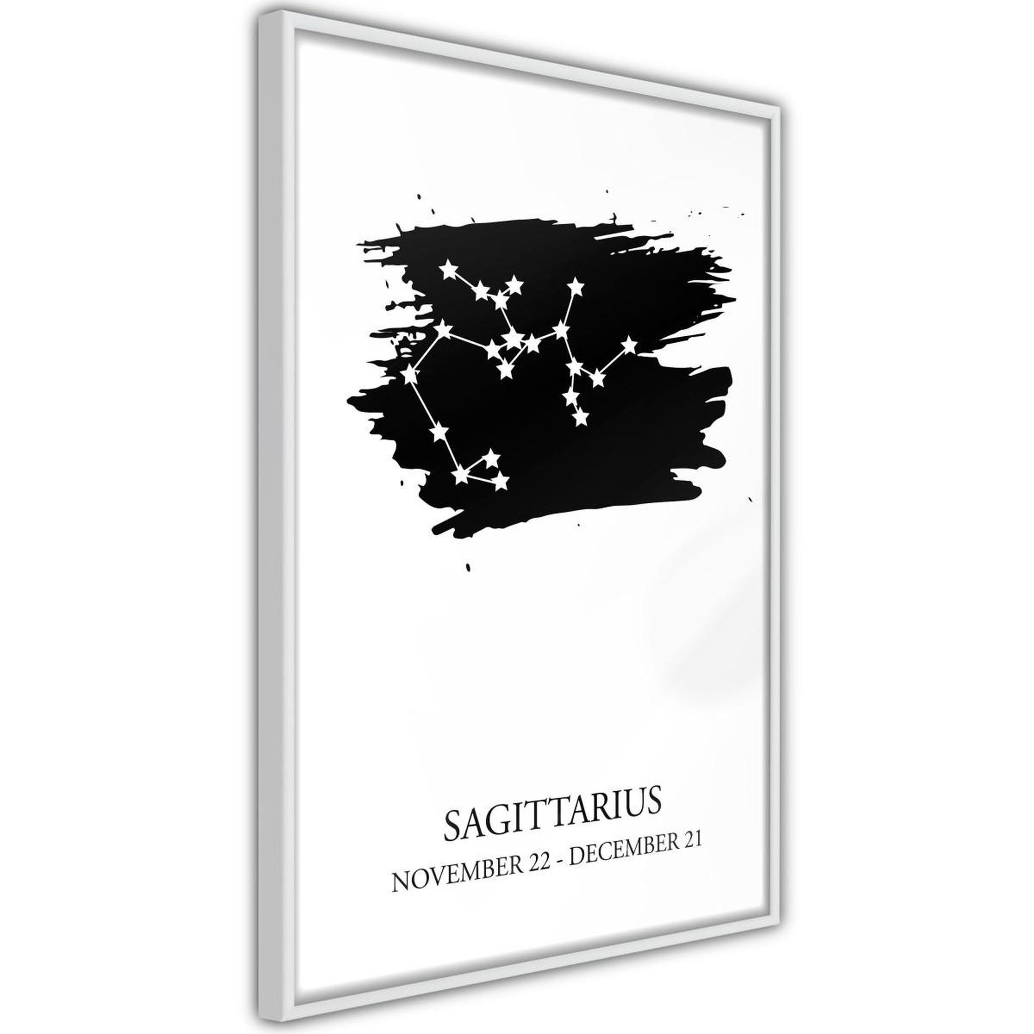 Paris Prix Affiche murale encadrée  zodiac sagittarius i