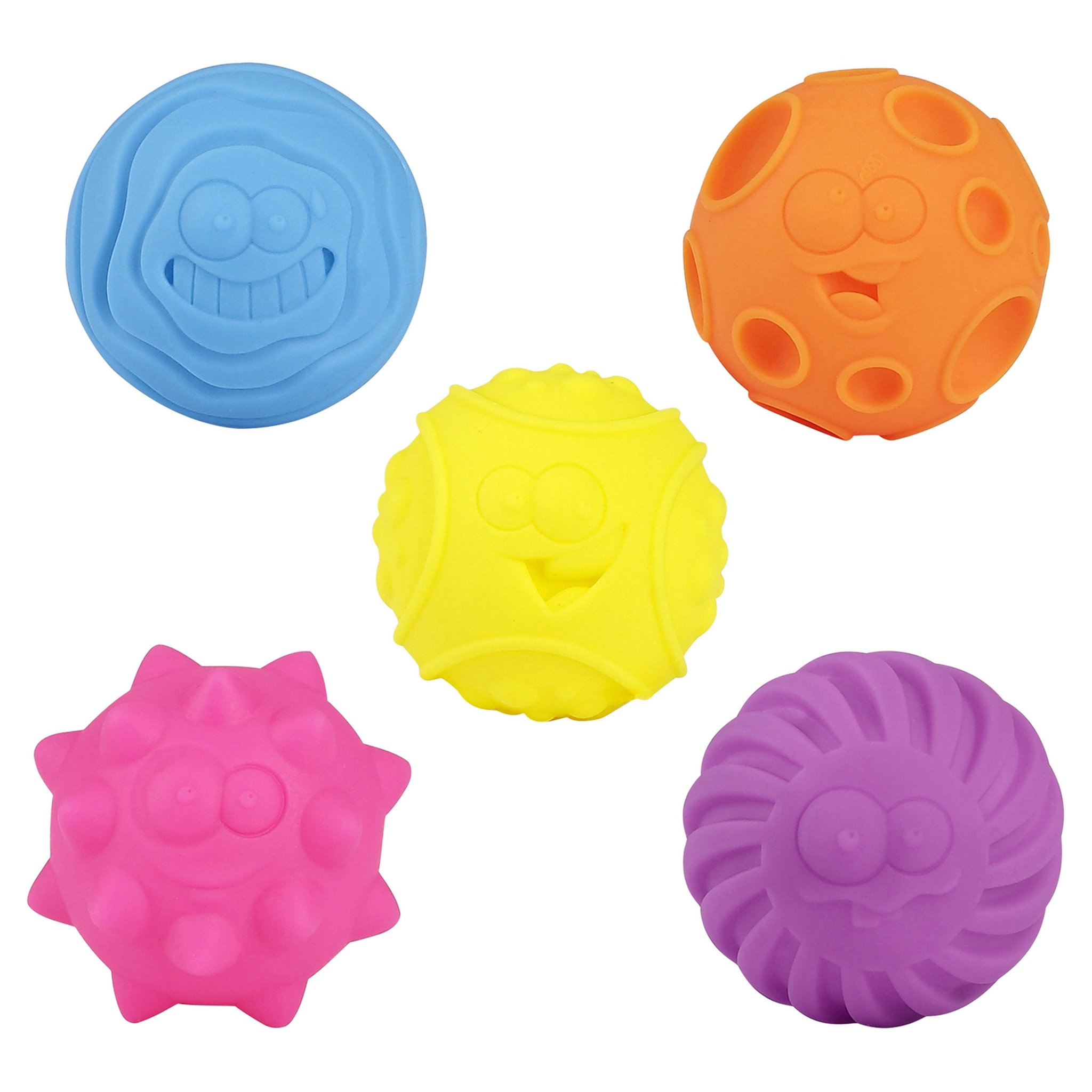 Voir la diapositive 2 : One Two Fun Jeu de balles sensorielles