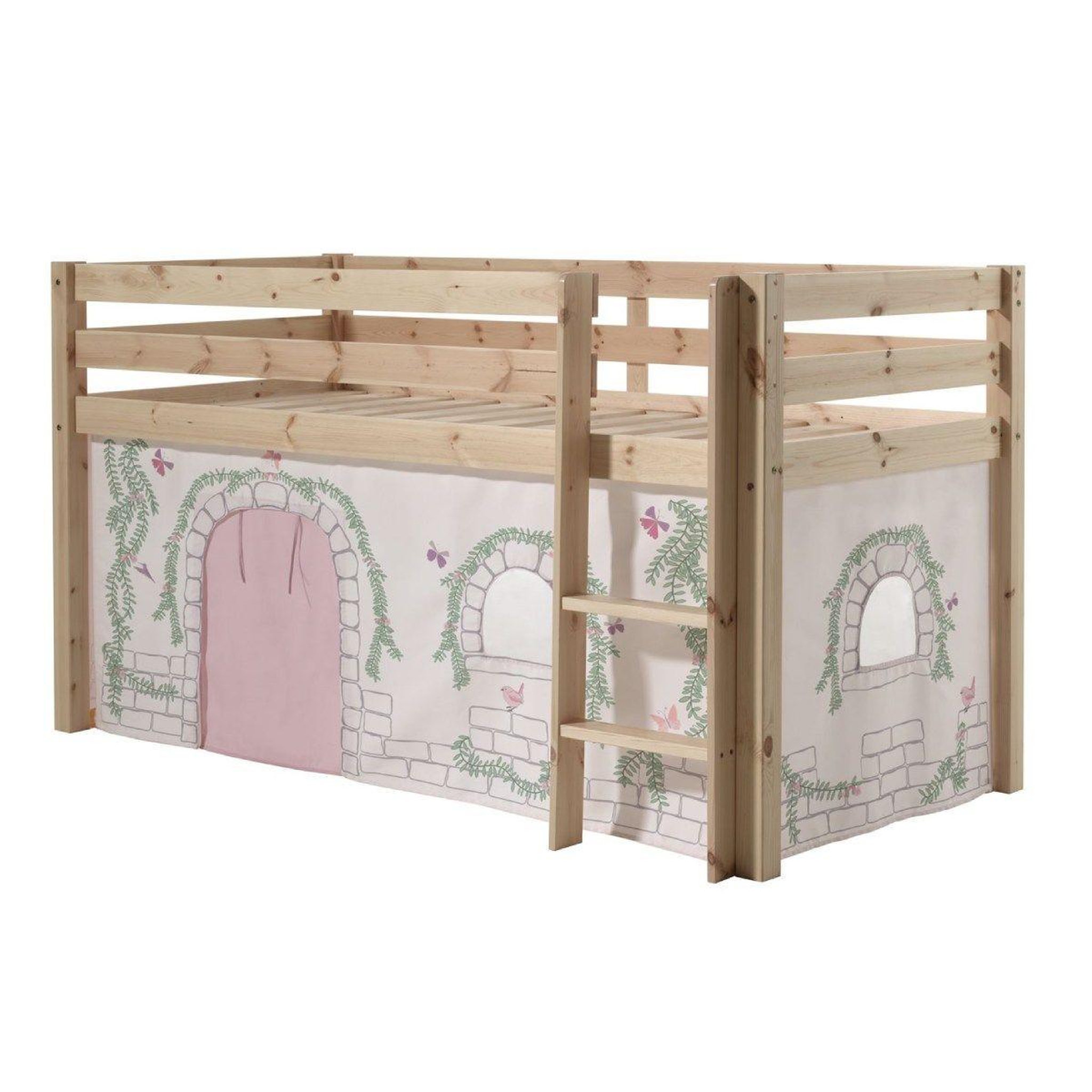 Paris Prix Pack - lit enfant & tente  pino birdy  naturel