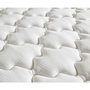 Voir la diapositive 7 : Ensemble matelas 792 Ressorts 7 zones Face hiver/été + sommier vert Céladon 160x200 cm HYGGE