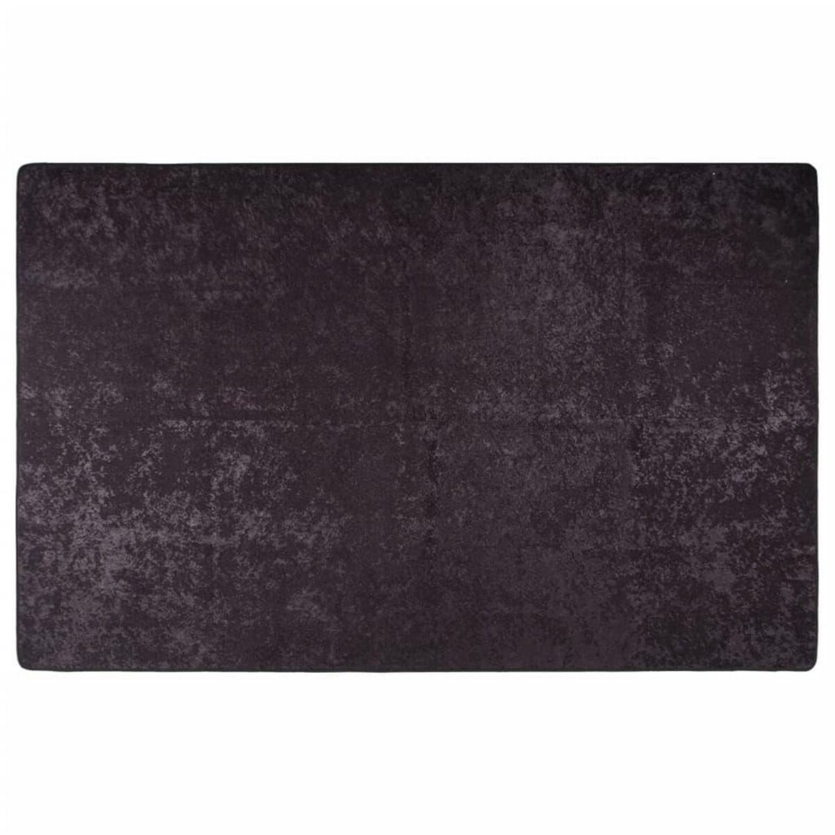 VIDAXL Tapis lavable antiderapant 80x150 cm Anthracite