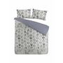 Voir la diapositive 2 : Paris Prix Parure de Lit 2 Pièces  Aventura  140x200cm Gris