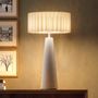Voir la diapositive 2 : Lumisky Lampe de table sans fil LED BLOK Gris Ciment H30cm