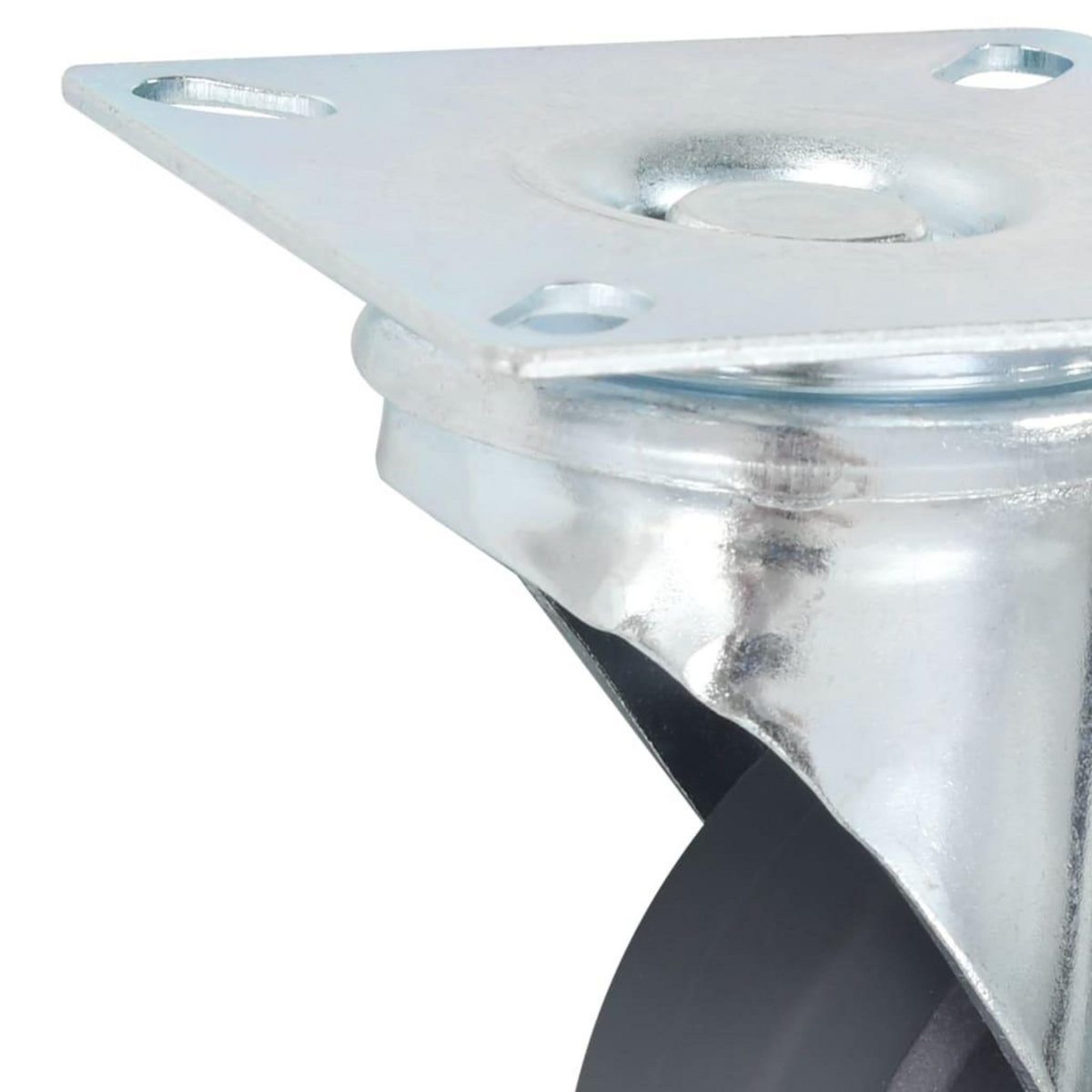 VIDAXL 24 pcs Roulettes pivotantes 75 mm