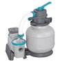 Voir la diapositive 3 : BESTWAY Filtre a sable / pompe de filtration pour piscine jusqu'a 54 m3- Bestway - 8 327 L/h - Avec préfiltre