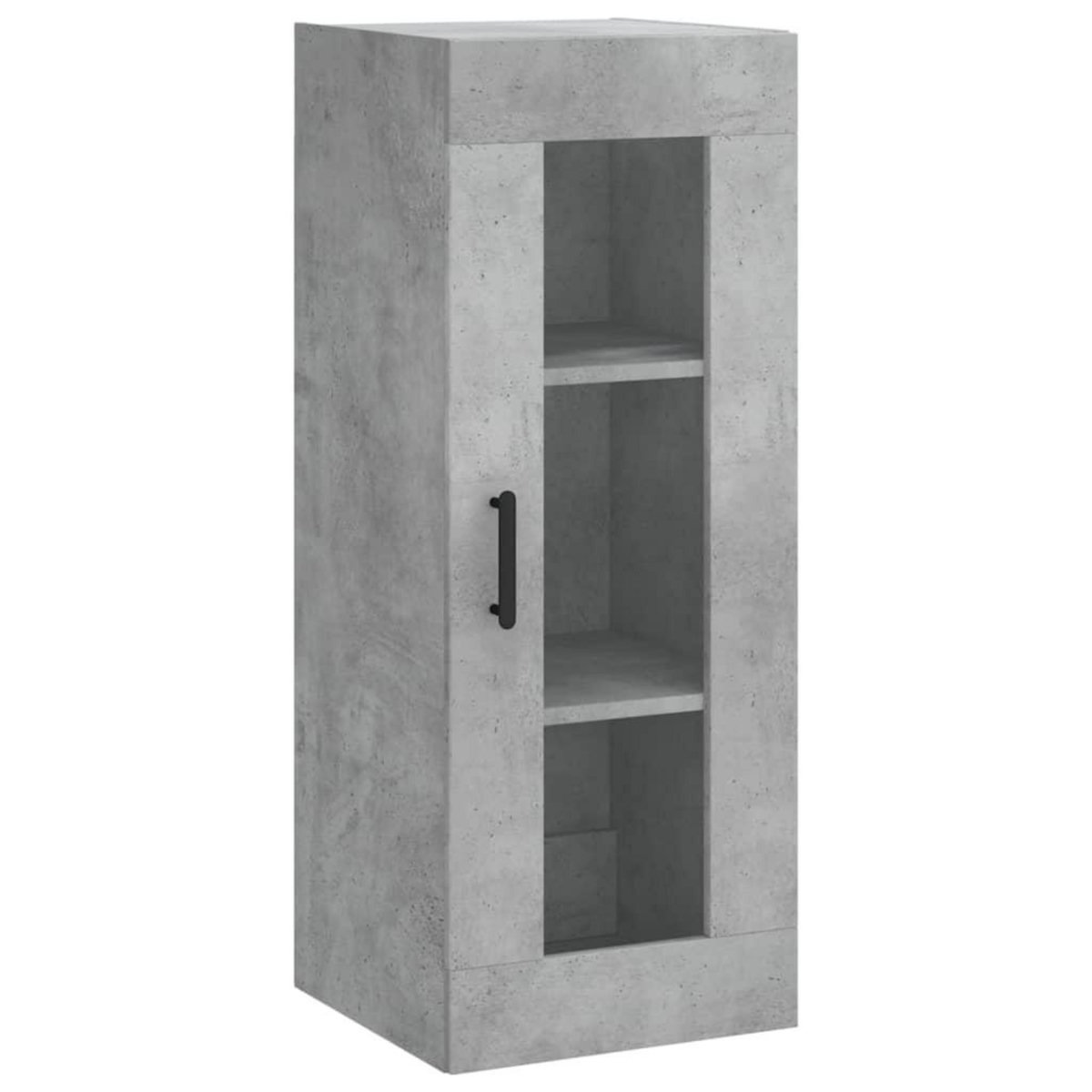 VIDAXL Armoire murale gris beton 34,5x34x90 cm