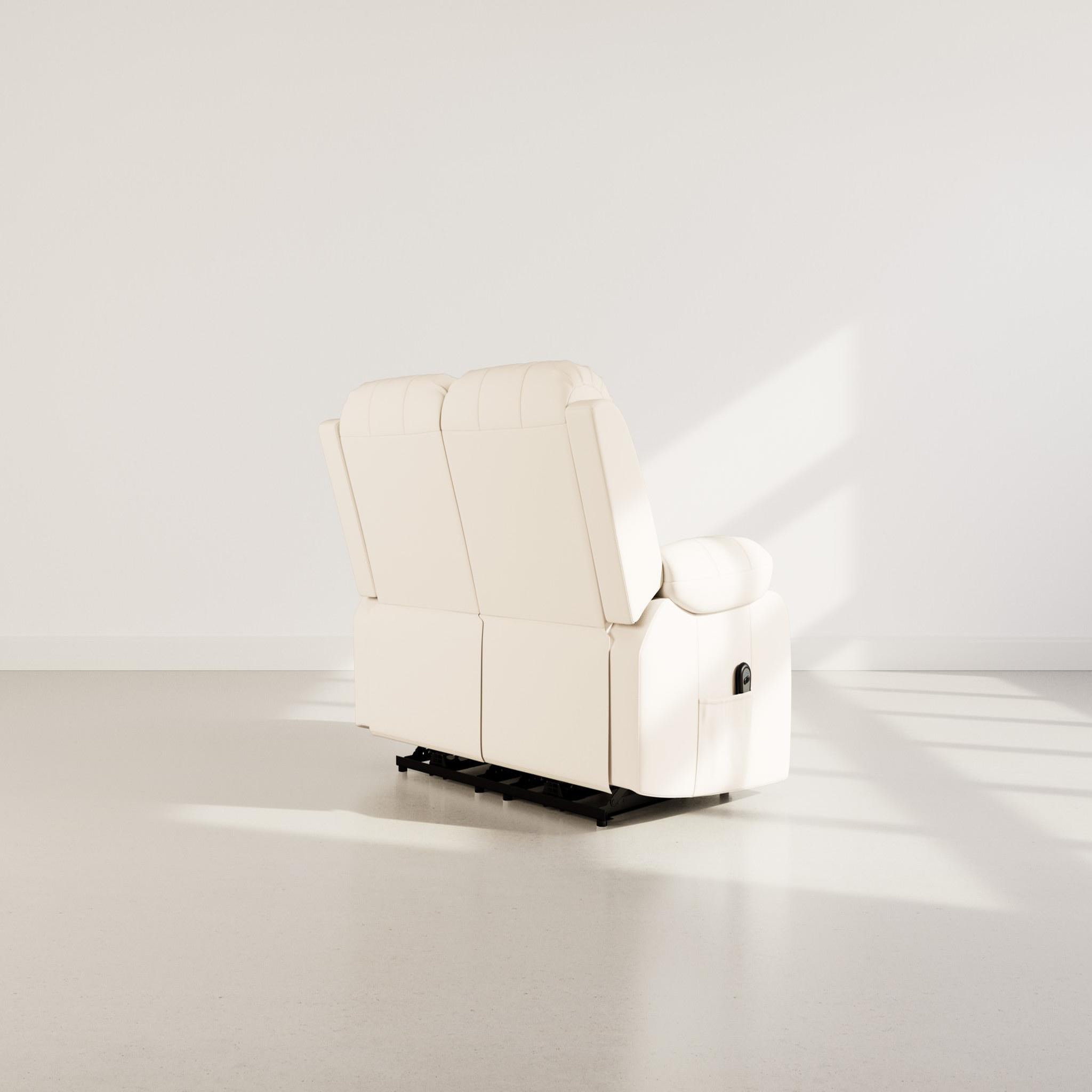 Voir la diapositive 6 : BEST MOBILIER Armand - canapé 2 places relax électrique en simili