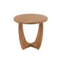 Voir la diapositive 2 : Paris Prix Table d'Appoint en Teck  Bruni  60cm Naturel