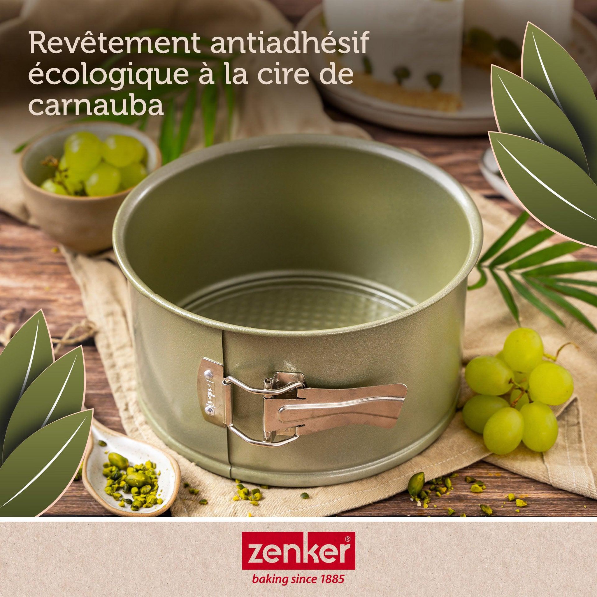 Voir la diapositive 6 : ZENKER Moule à panettone à charnière 18 cm zenker green vision