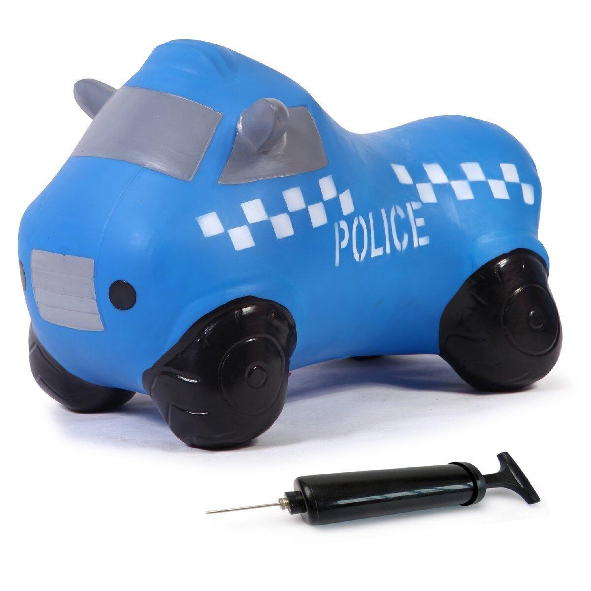 Voir la diapositive 5 : Jamara Voiture rebondissante police truck hoppydoo avec pompe
