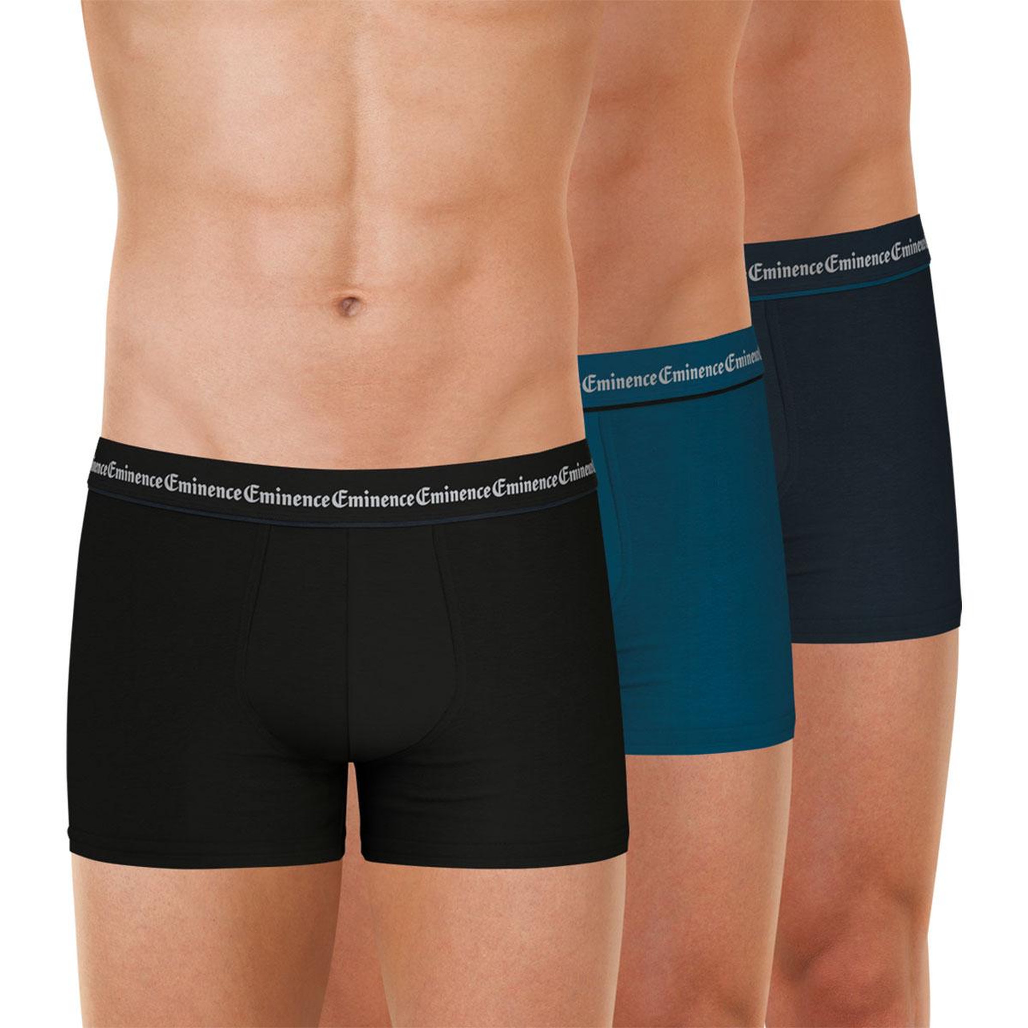 Voir la diapositive 1 : Eminence Lot de 3 boxers homme Business
