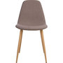 Voir la diapositive 2 : ATMOSPHERA Chaise Roka - Taupe