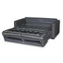 Voir la diapositive 5 : Canapé convertible système couchage express matelas 140x190 17cm 3 places en tissu DYLAN 